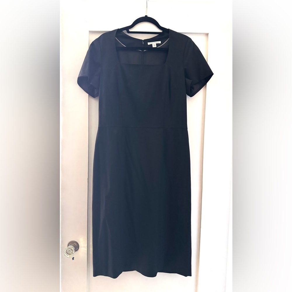 Banana Republic | Square-Neck Wool Dress
